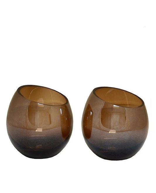 Vase the World | Moho smoke S 12,5 x 13 cm